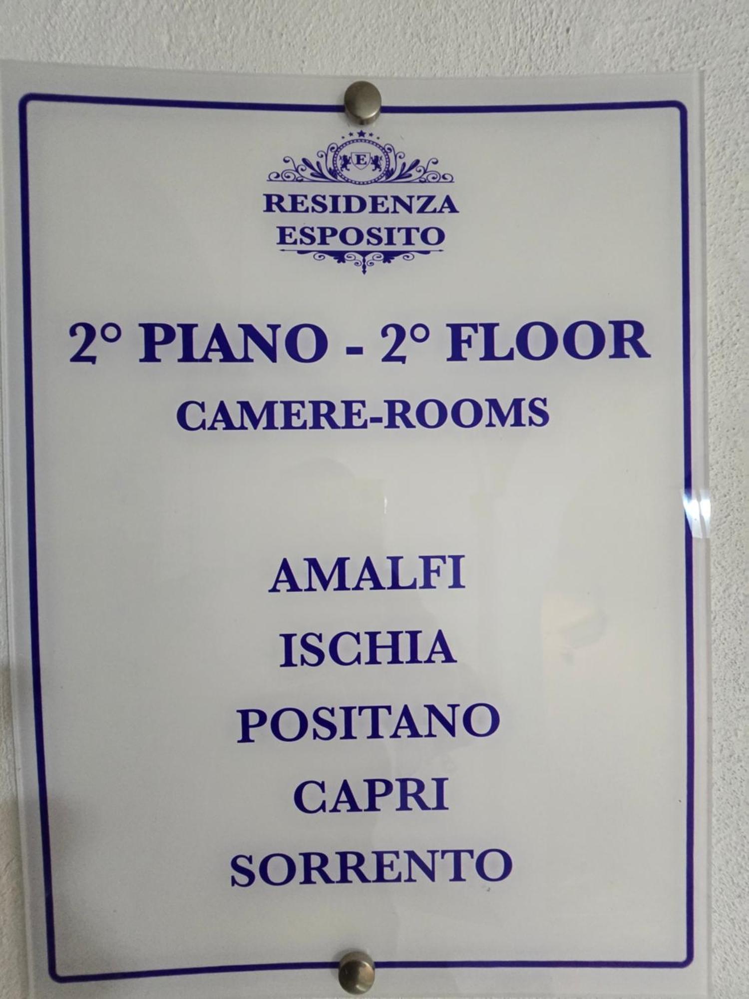 Residenza Esposito Hotell Napoli Eksteriør bilde